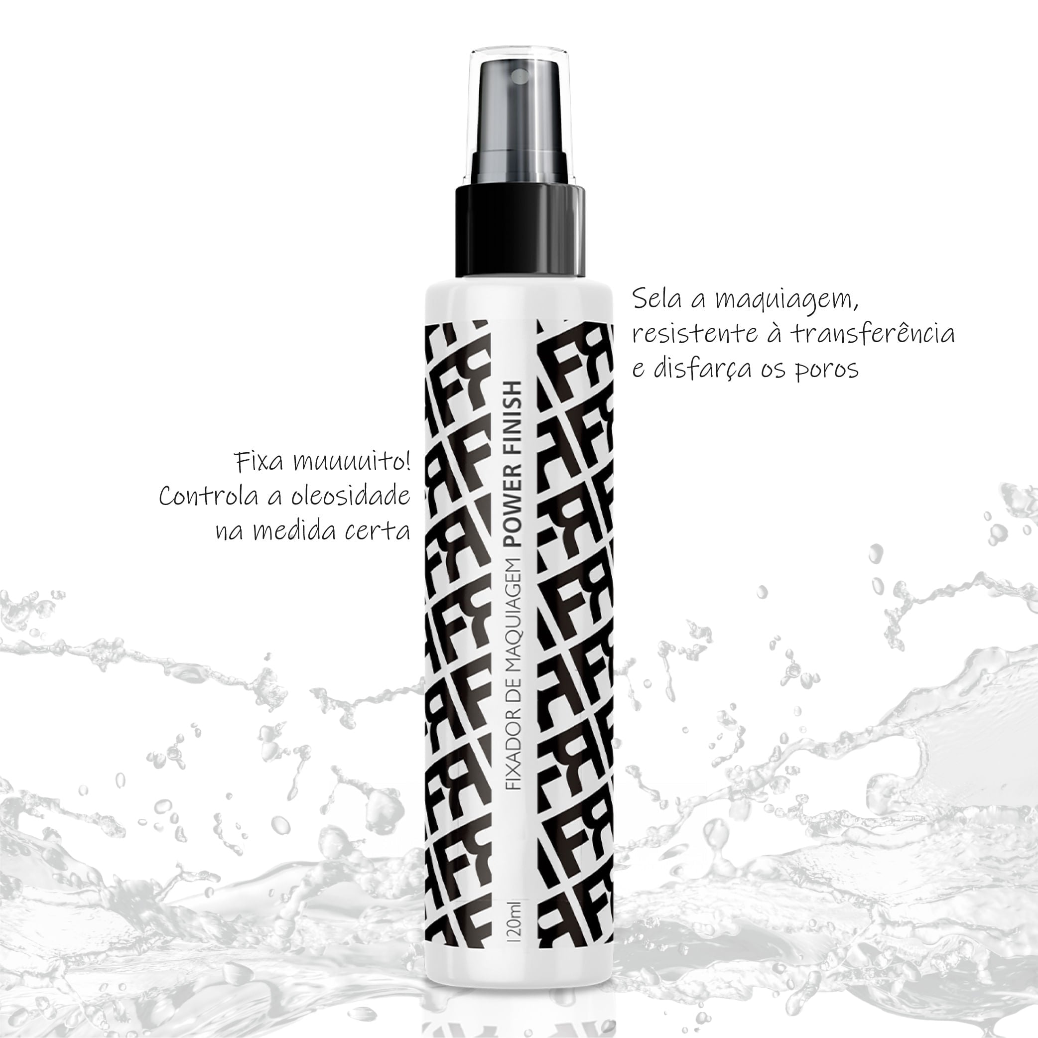 Fixador de Maquiagem Power Finish – Alta Fixação | Fran By