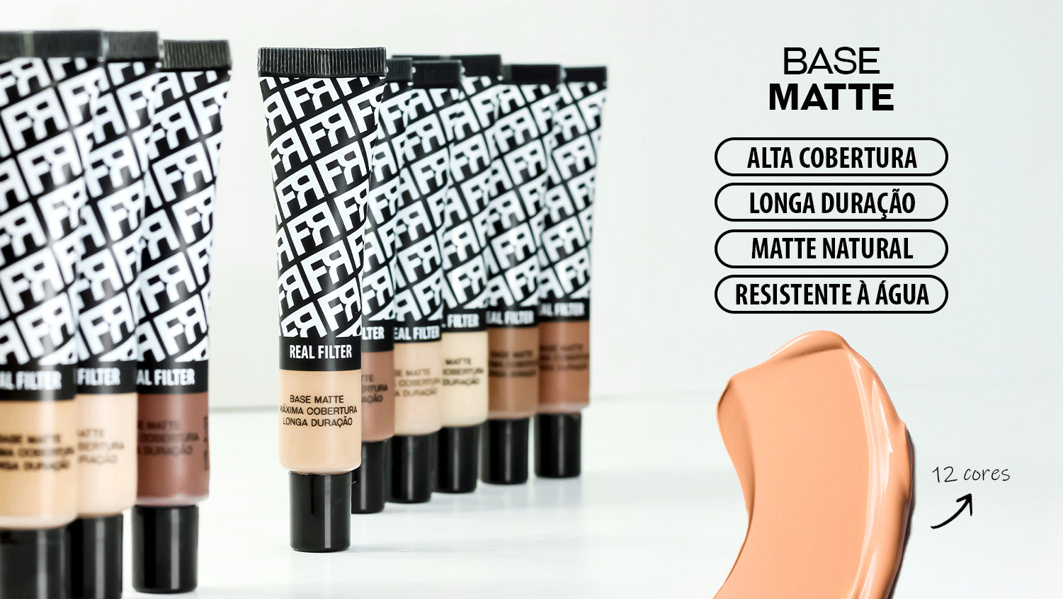 Base Mate Real Filter – Alta Cobertura | Fran By Franciny Ehlke