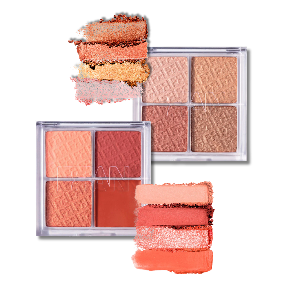 KIT PALETA BLUSHES BEACH FACE + PALETA ILUMINADORES GRITANI