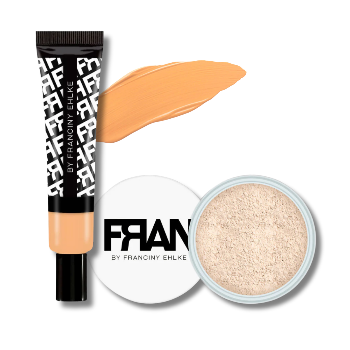 KIT PELE: BASE MATE C-04 + PÓ FACIAL PLUSH 01