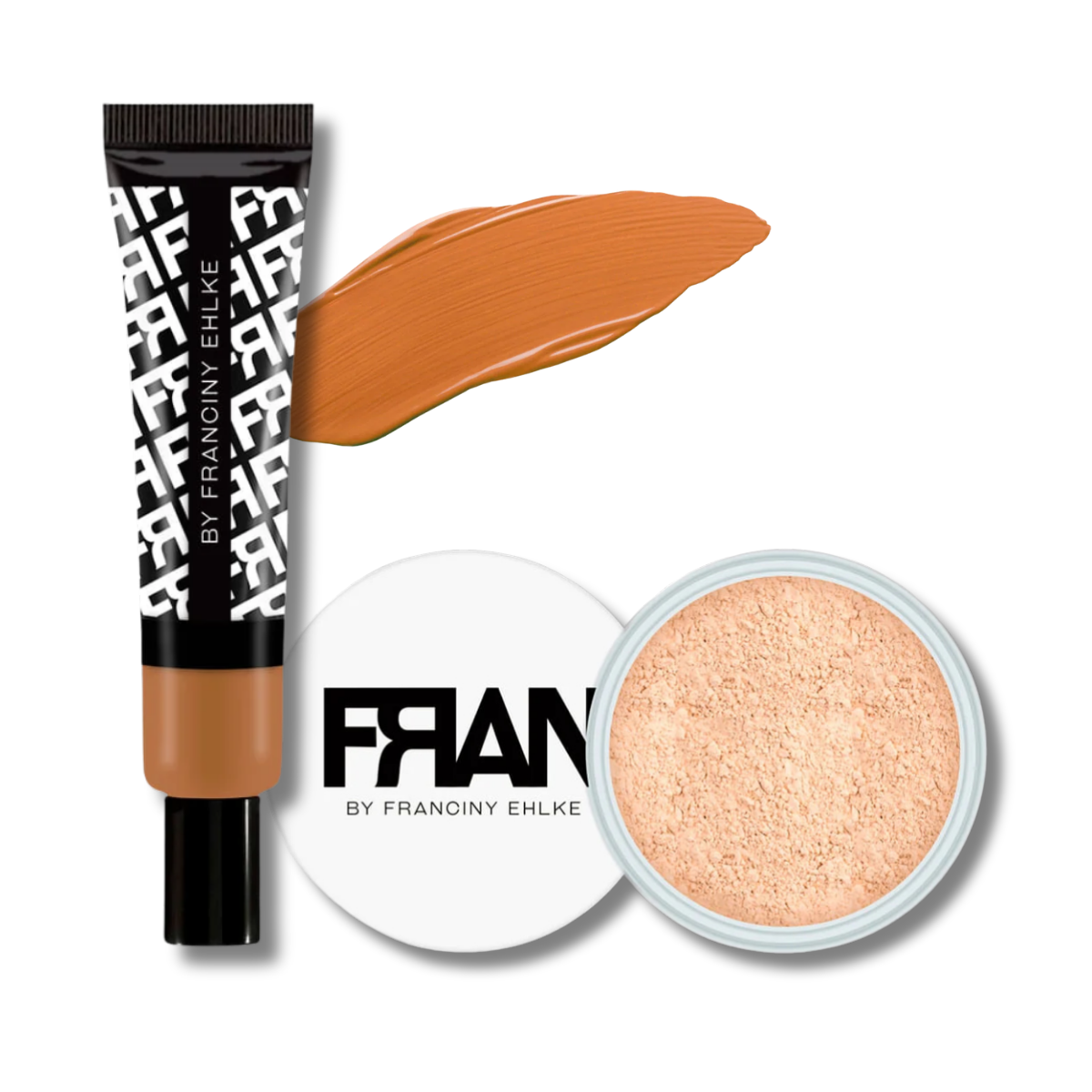 KIT PELE: BASE MATE M-04 + PÓ FACIAL PLUSH 02